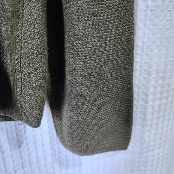 Bench Sweater Men's XXL Long Sleeve Green Pullover Hooded Long Sleeve Top - Picture 4 of 9